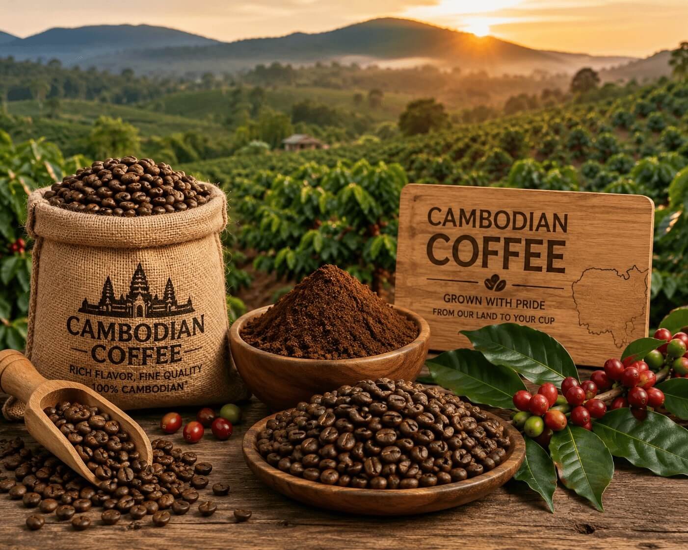 Robusta & Arabica Coffee Beans
